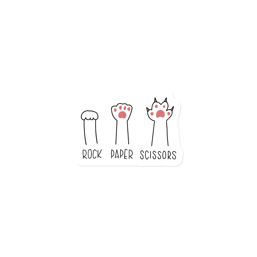 Rock Paper Scissors Magnet product image (1)