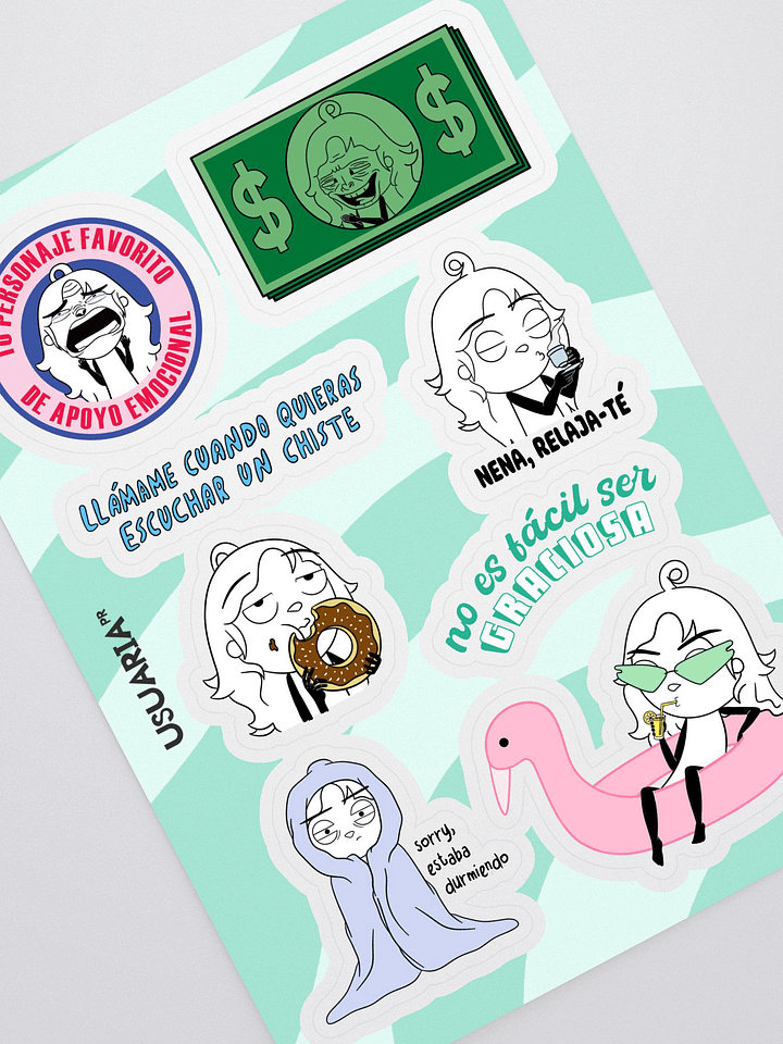 Usuariapr Sticker Sheet 1 product image (2)