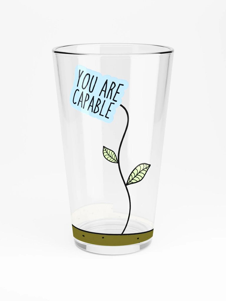 You Are Capable Glass product image (1)