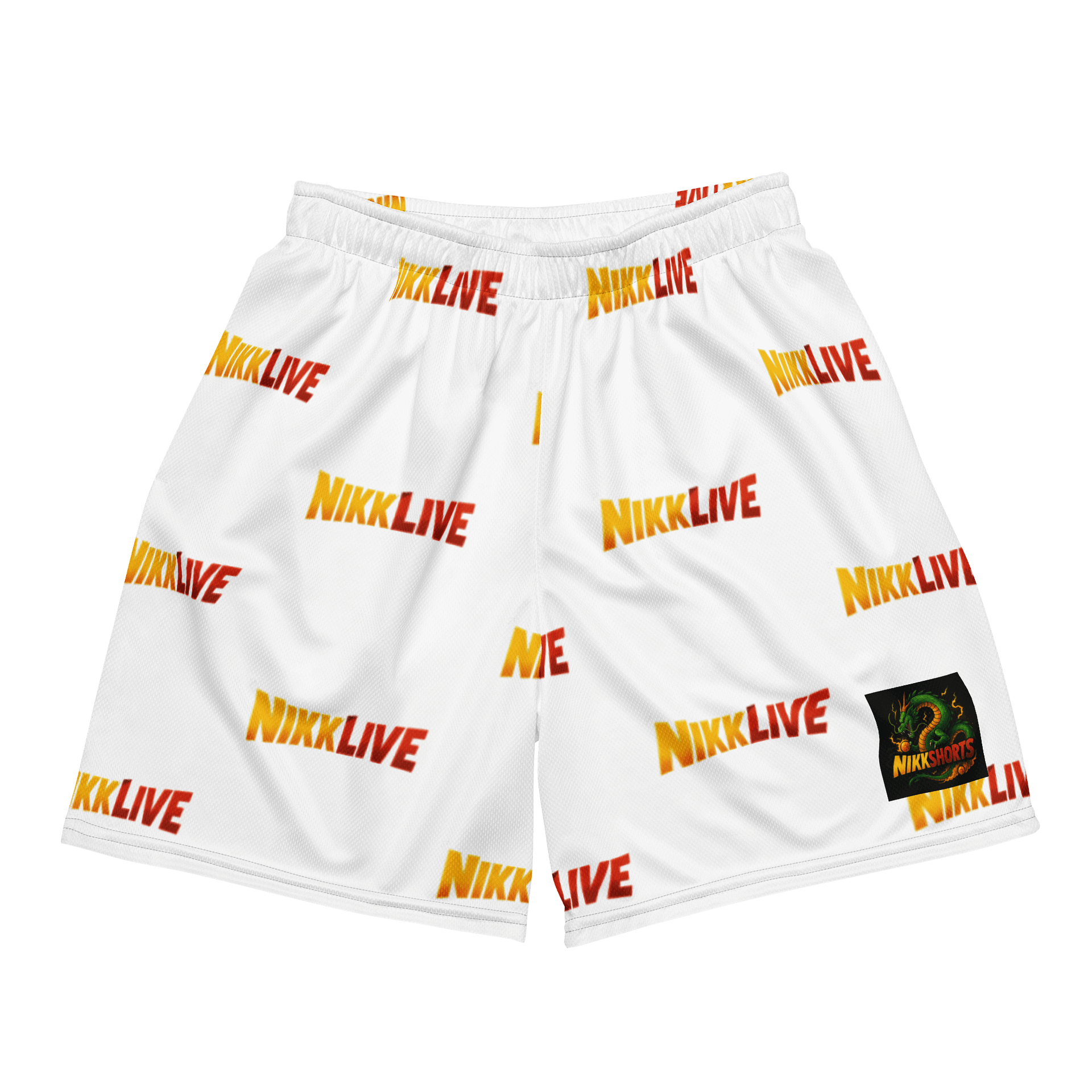 EcoChic Mesh: Recycled Unisex NikkLive/Shorts product image (2)