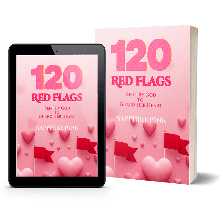 120 Red Flags Sent by God to Guard Her Heart product image (1)