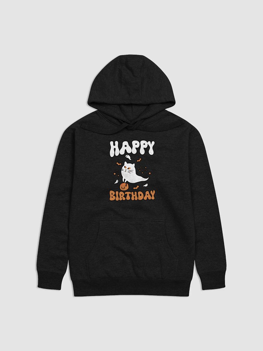 Happy Birthday (Cat Ghost Halloween) Hoodie product image (1)
