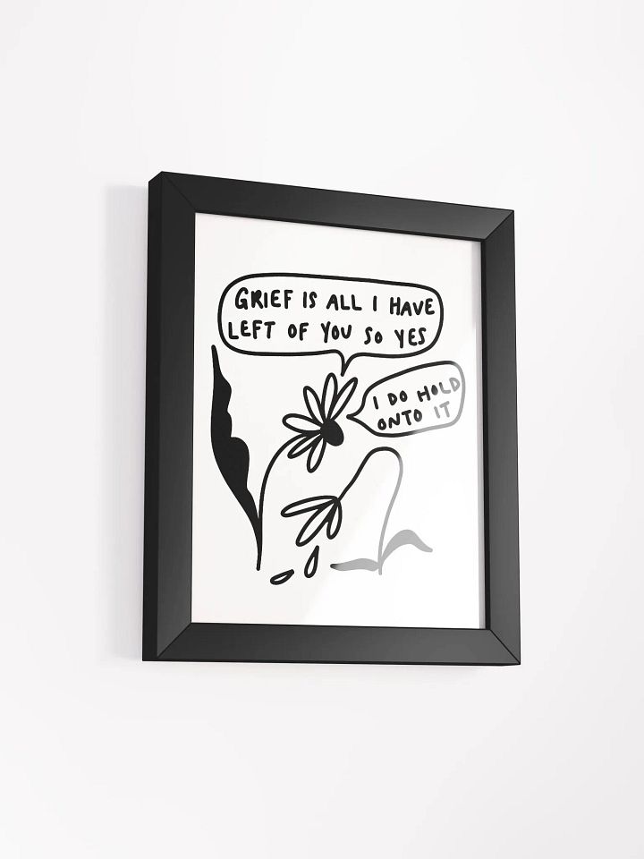 Grief Framed Art Print product image (2)