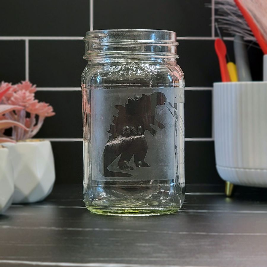 Your Custom Logo! 16oz Square Mason Jar Kit product image (1)