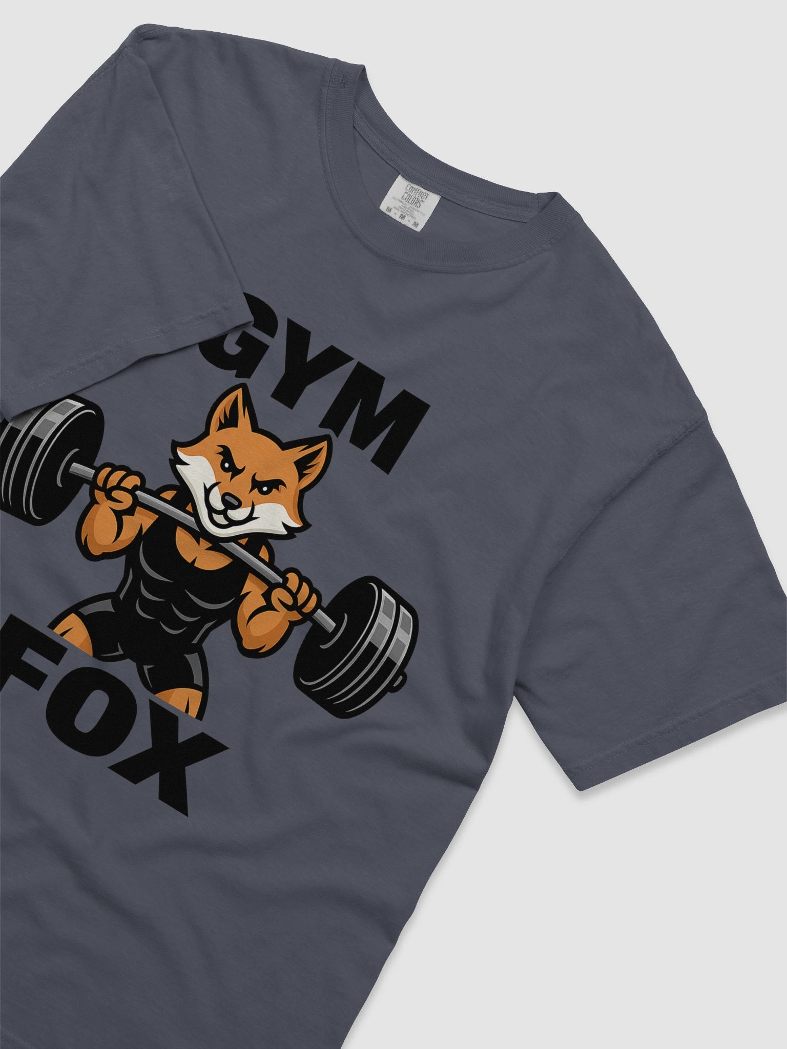 Muscle Fox Barbell Lift Comfort T-Shirt product image (15)