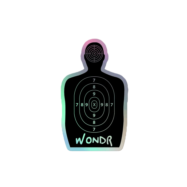 TARGET HOLOGRAPHIC STICKER product image (2)