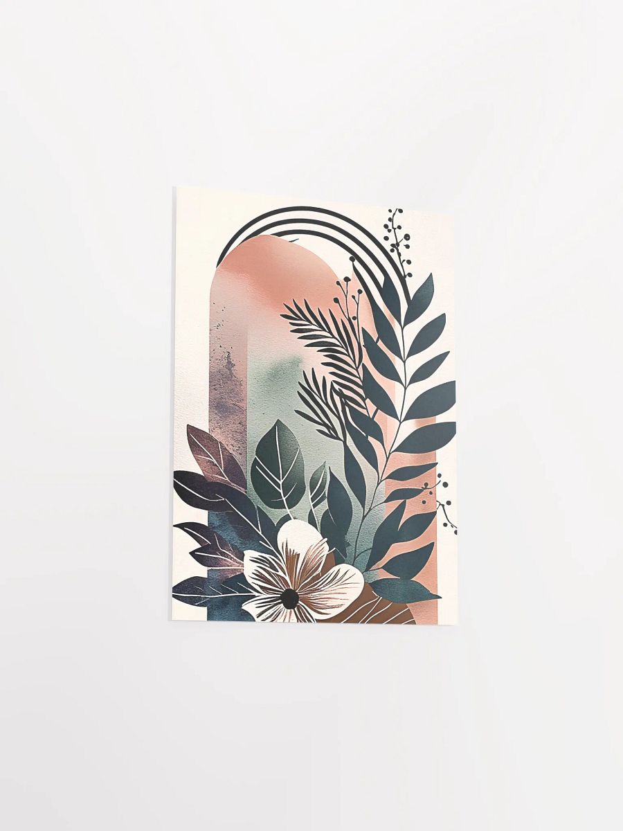 Lush Leaves Abstract Poster product image (3)