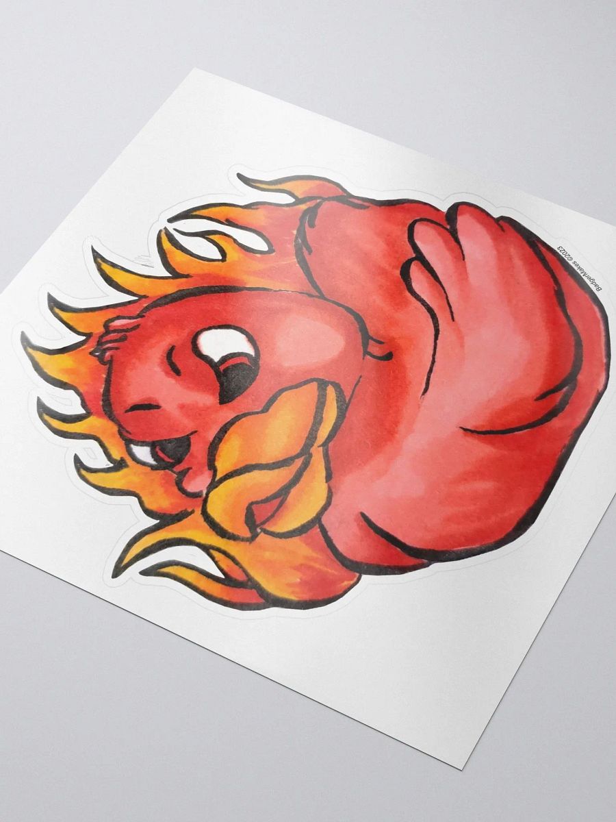 Angry Ducky Sticker product image (3)