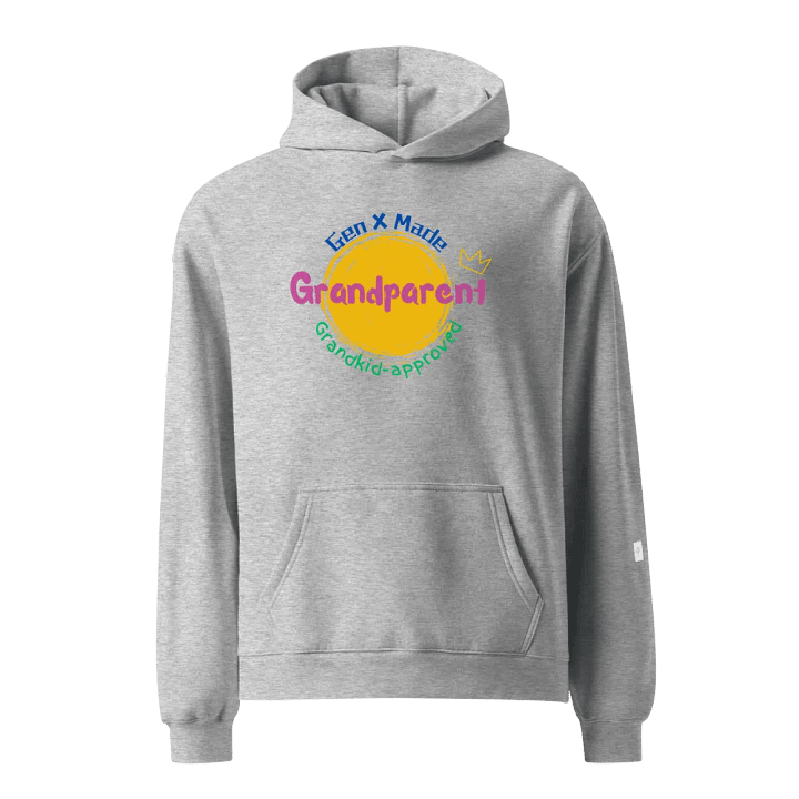 GenX Made Grandparent Oversized Hoodie product image (4)