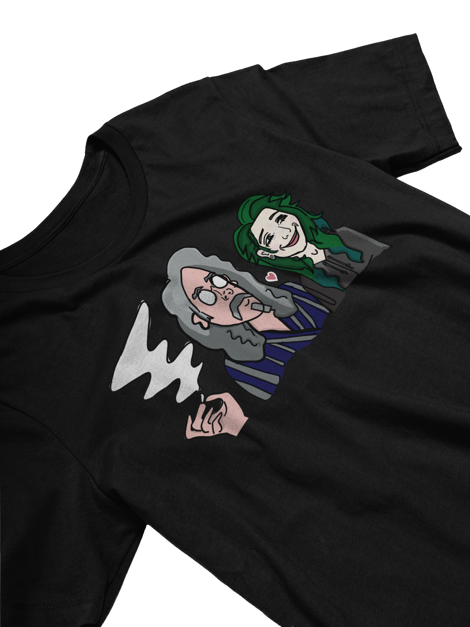 Allie and Wes Cartoon T-Shirt product image (3)
