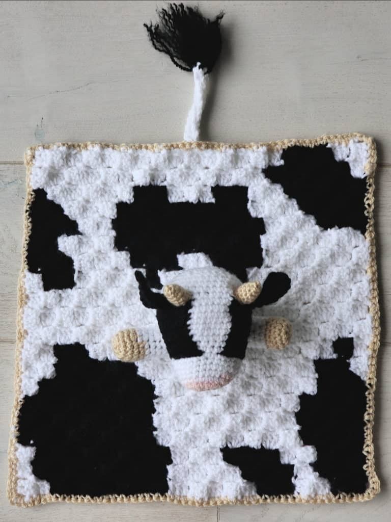Bessie The Cow Lovey - Crochet Pattern product image (3)