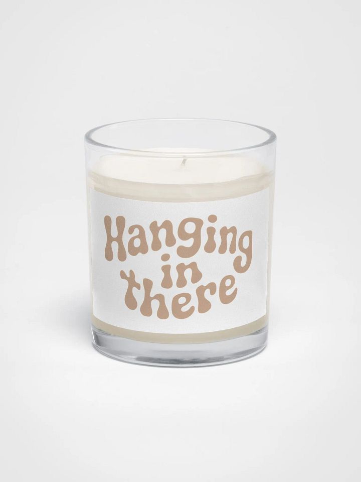 Hanging In There Candle product image (1)