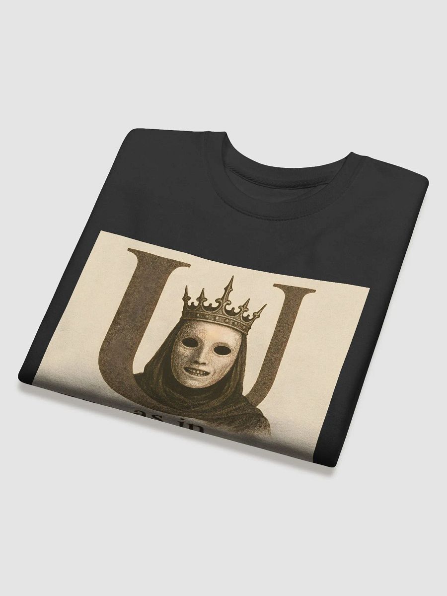 U as in usurper t-shirt product image (4)
