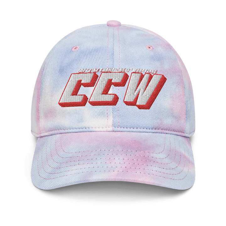 Caffeine Champion Wrestling Tie Dye Dad Hat product image (1)