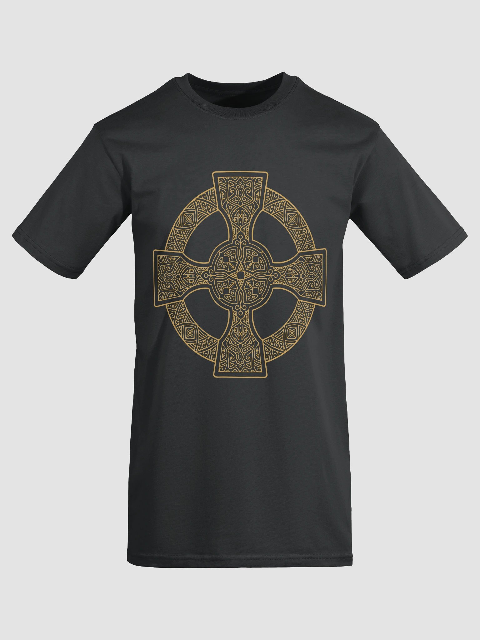 Celtic Cross Front Heavy Tee product image (15)