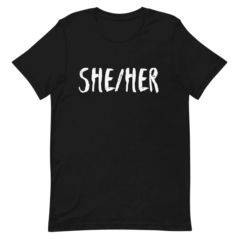 Pronouns shirt product image (1)