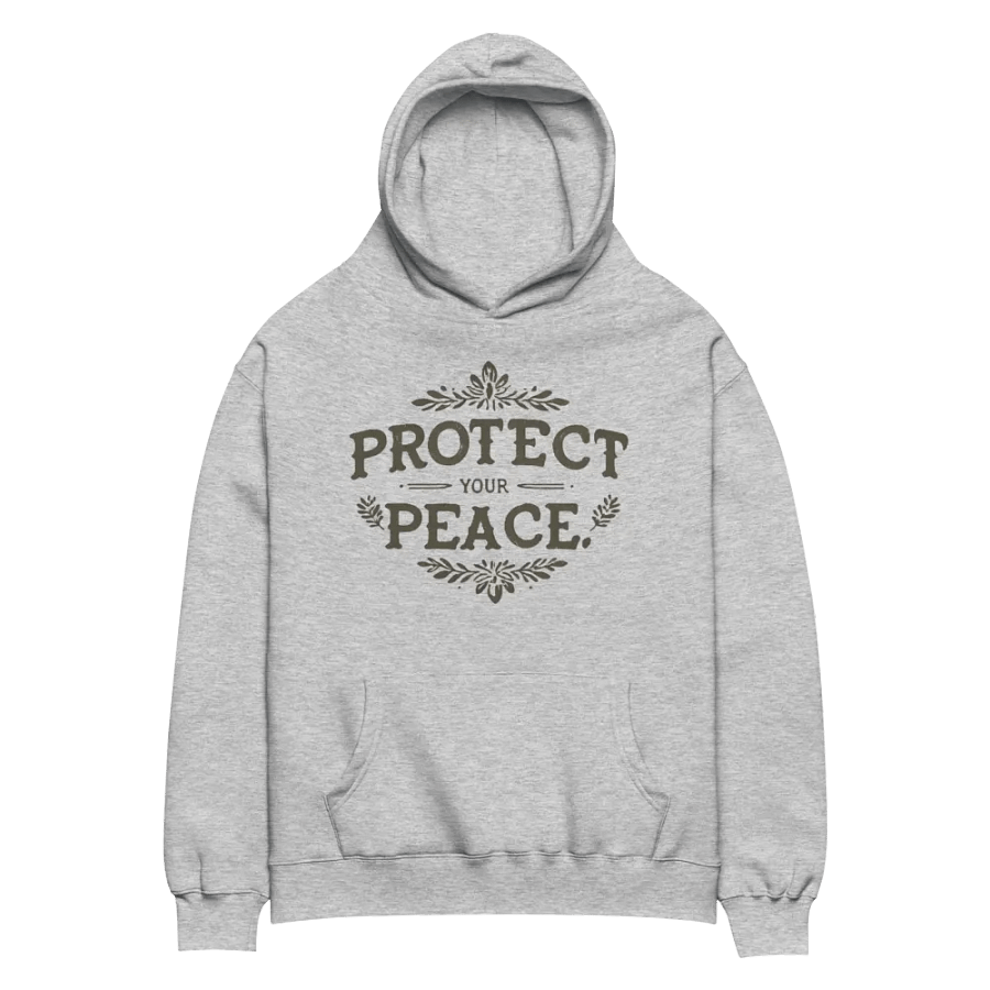 Protect Your Peace Floral Hoodie product image (2)