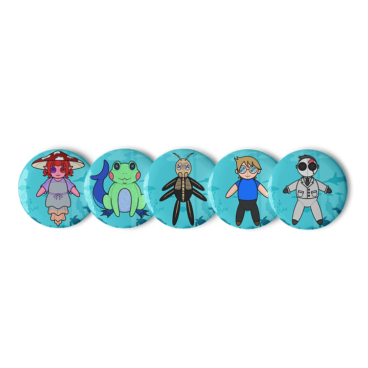 Jellie & Friends matching Pin Collection product image (1)
