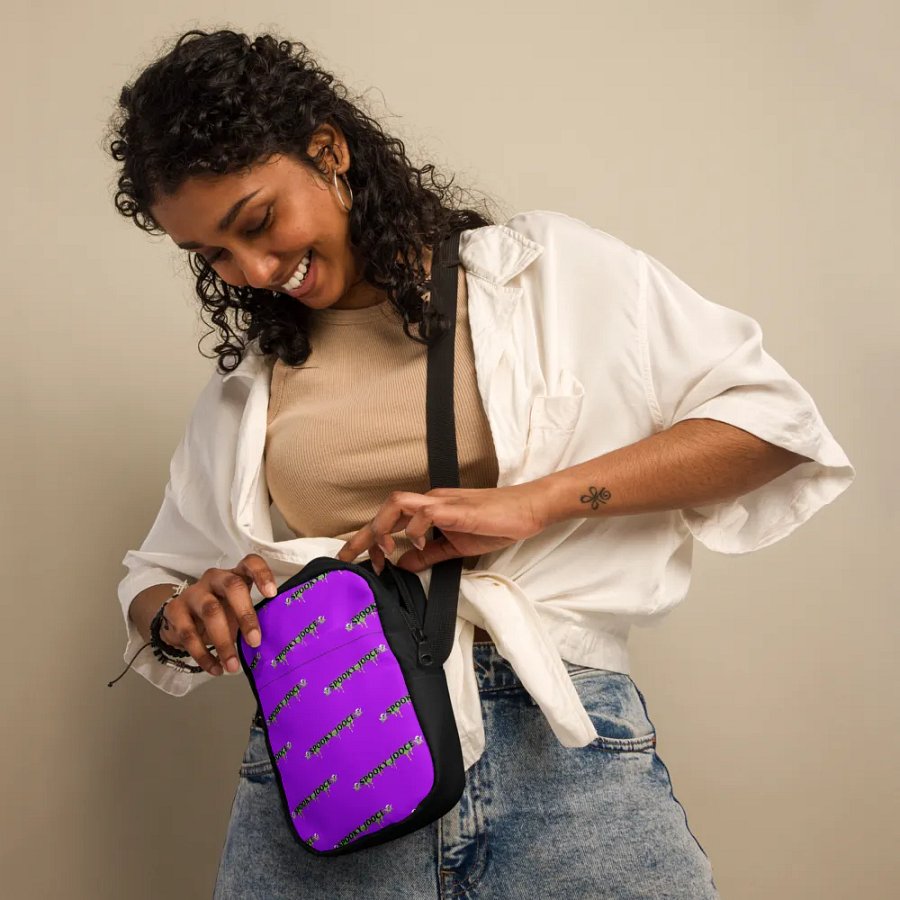 SPOOKY JOOCE Crossbody Bag - Purple product image (4)