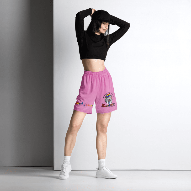 Unisex Shorts Proud Gamer Pink product image (1)
