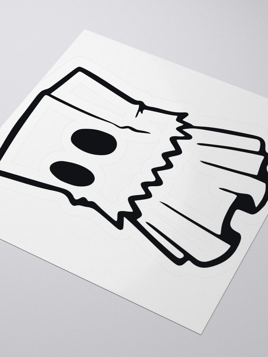 Bagged Ghost Sticker Decal product image (3)
