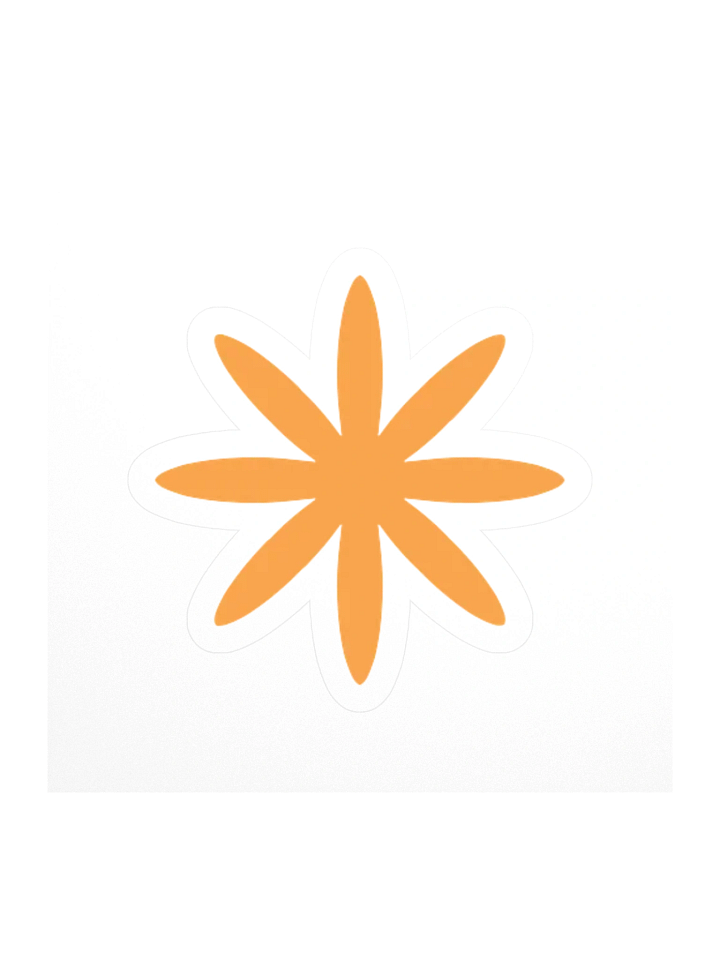 Daddy Fwowah Kiss Cut Sticker product image (1)