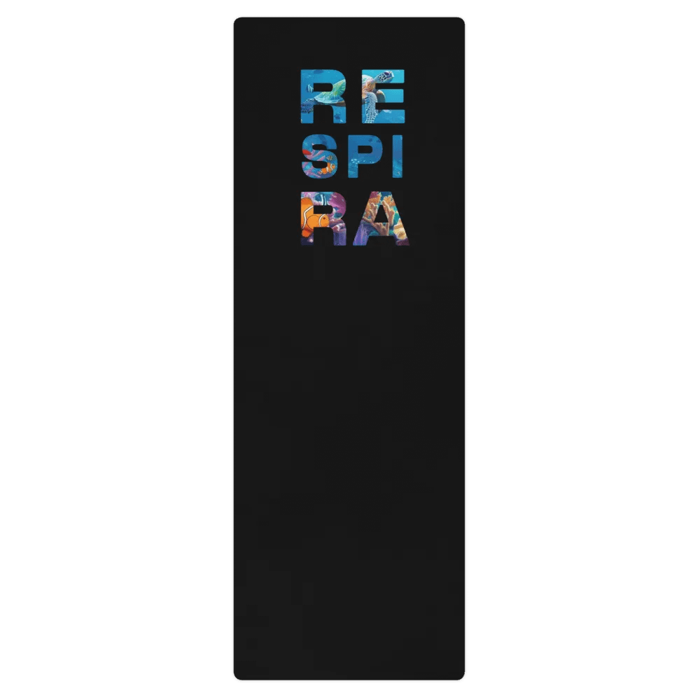 RE SPI RA.. BREATHE ! Under the Sea Turtle Yoga Mat product image (2)