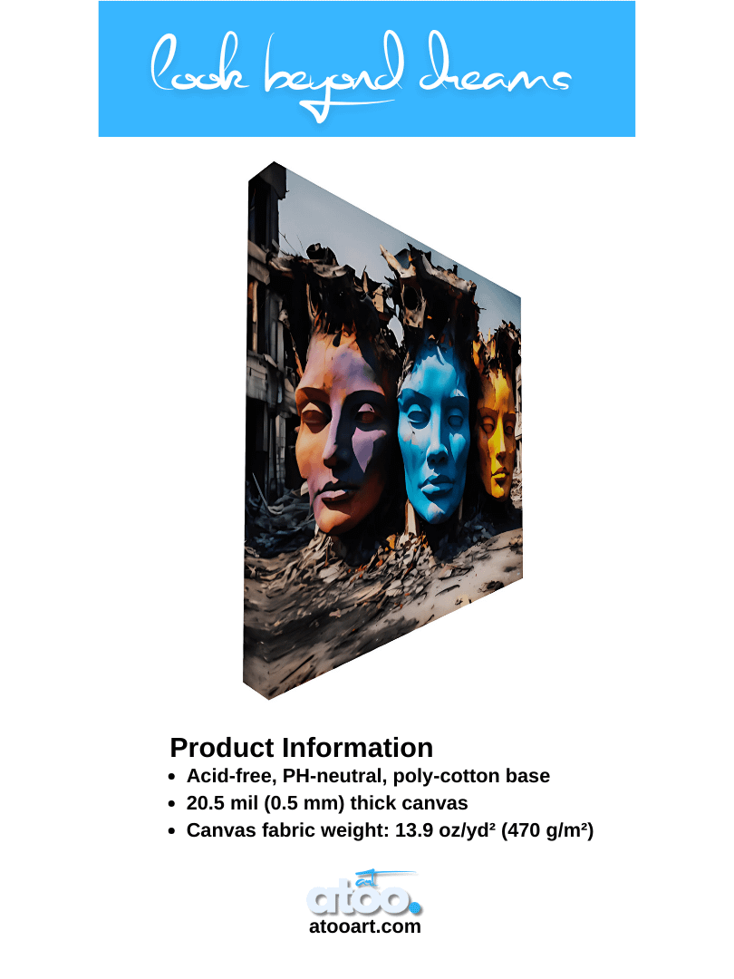 Elegy to Humanity - 9 | Canvas Art Painting product image (8)