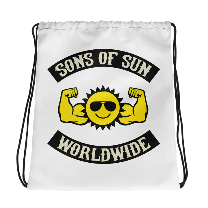 Sons of Sun (SOS) Drawstring Bag product image (1)