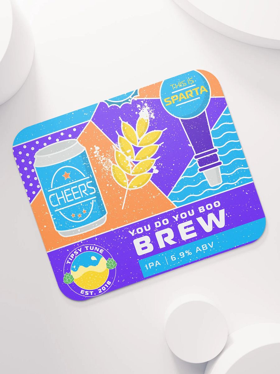You Do You Boo Brew Mouse Pad product image (7)