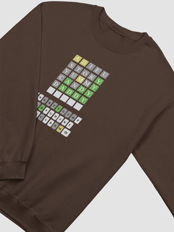 Wordle Crewneck Sweatshirt product image (2)