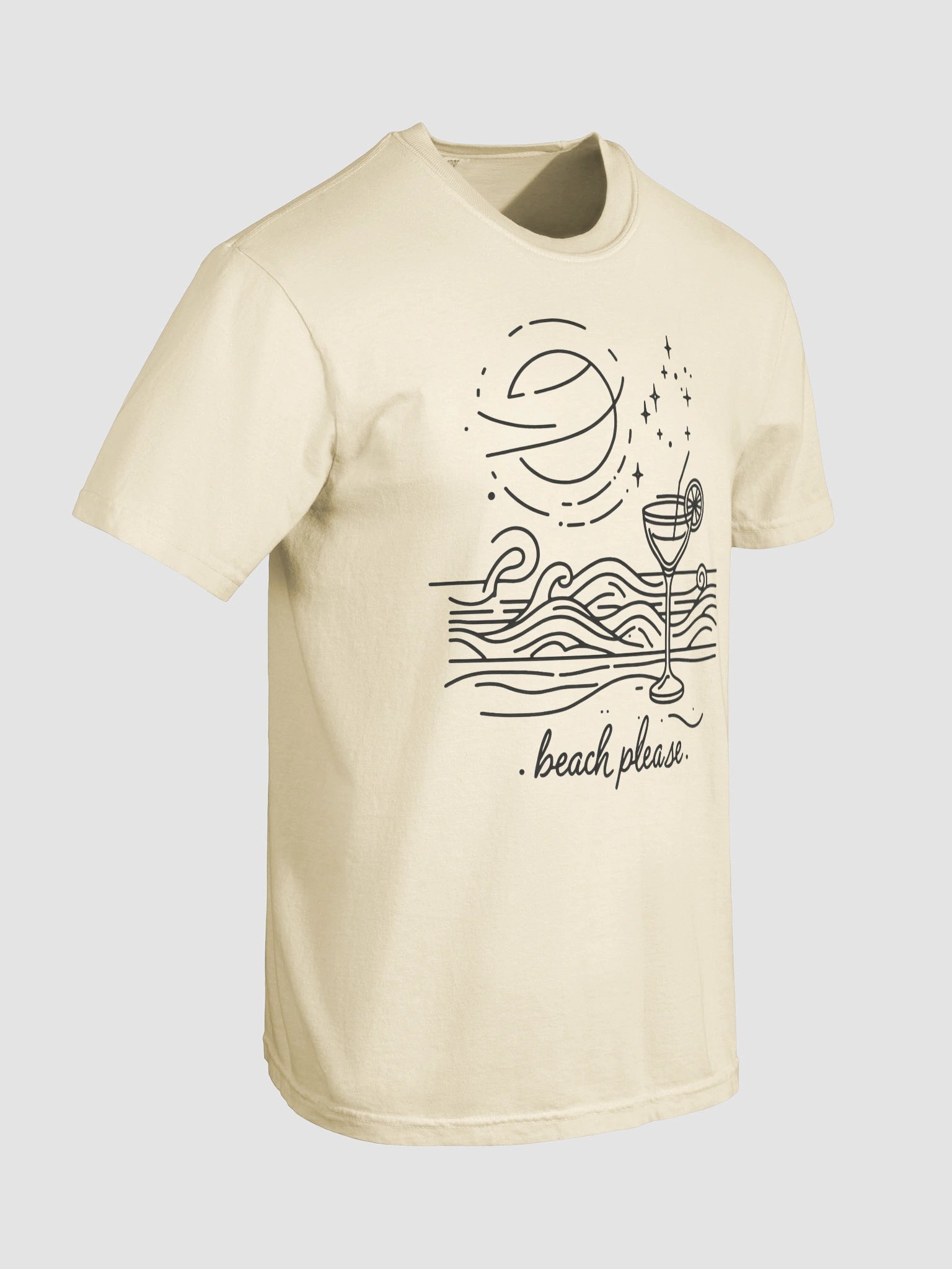 Beach Please Graphic T-Shirt product image (8)