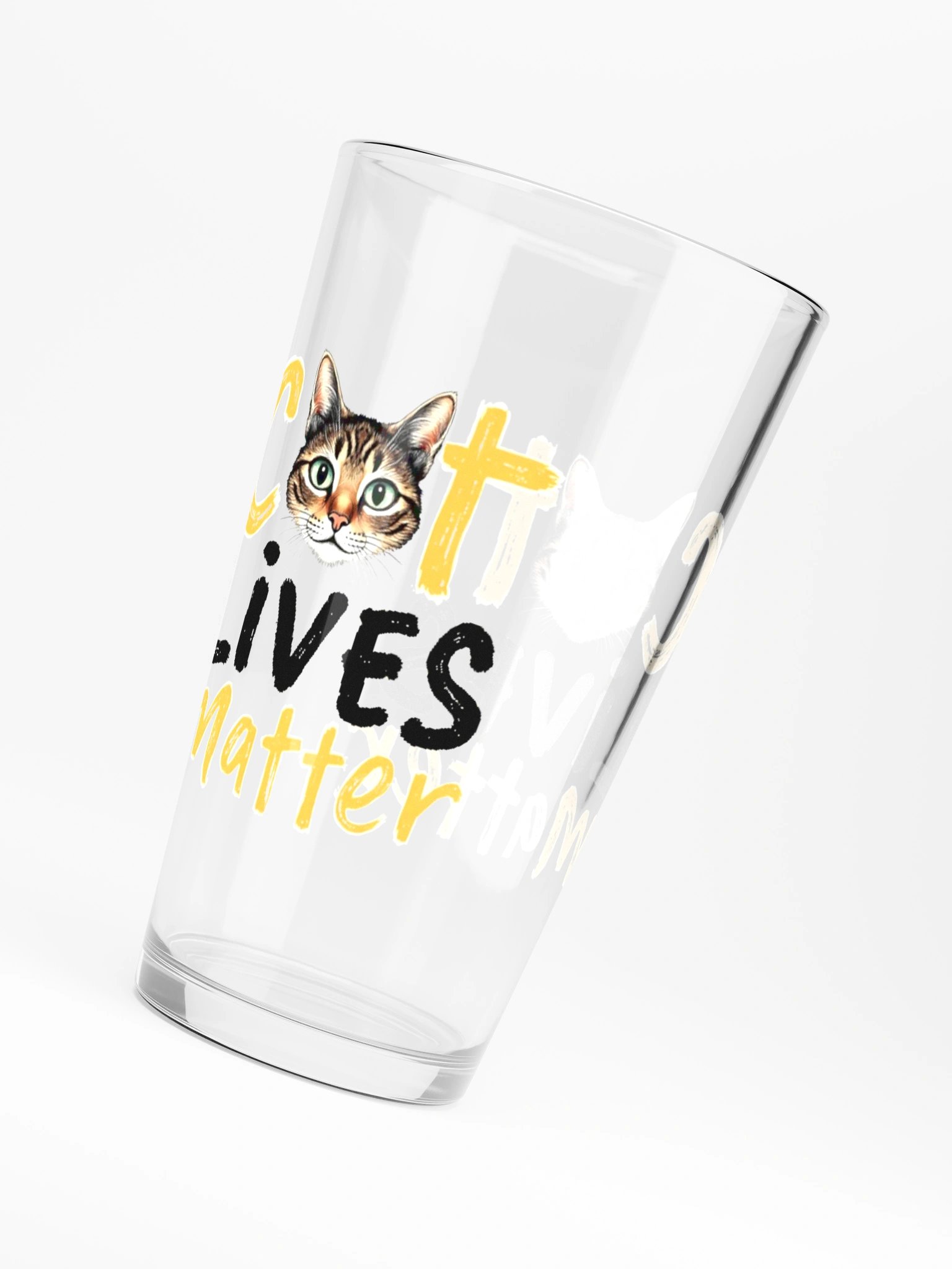 Cat Lives Matter - Glass product image (3)