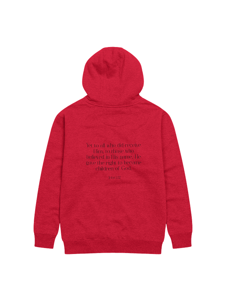 Daughter of the King Premium Hoodie - Red product image (4)