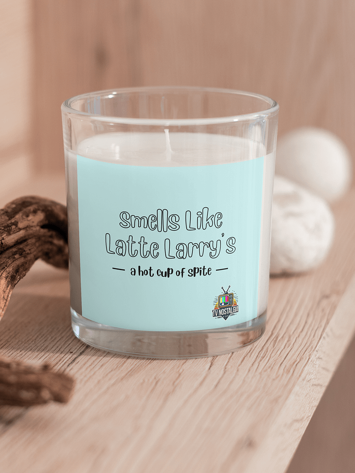 Smells Like Latte Larry's Candle product image (2)