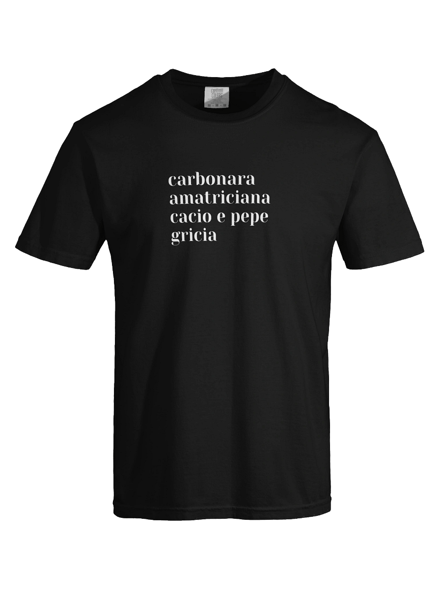 the 4 pastas of Rome tshirt product image (5)