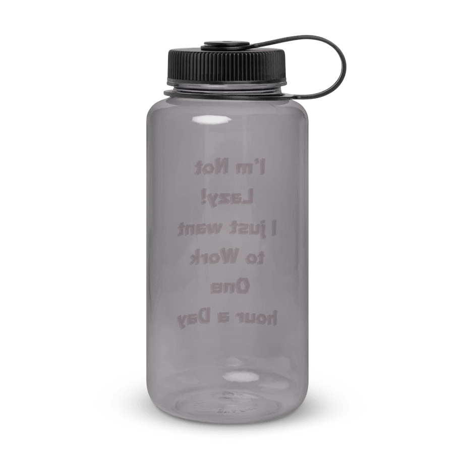 One Hour Workday Motivational Water Bottle product image (2)