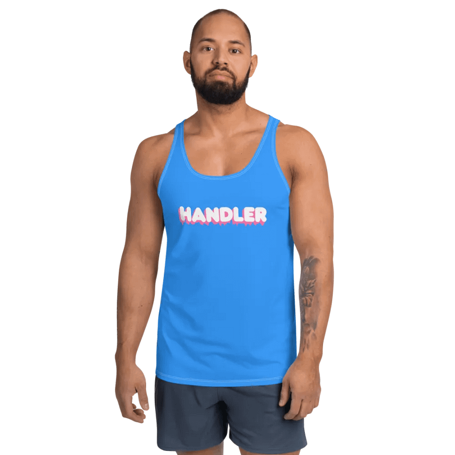 Identity Tank - HANDLER - Blue / Pink / White product image (3)