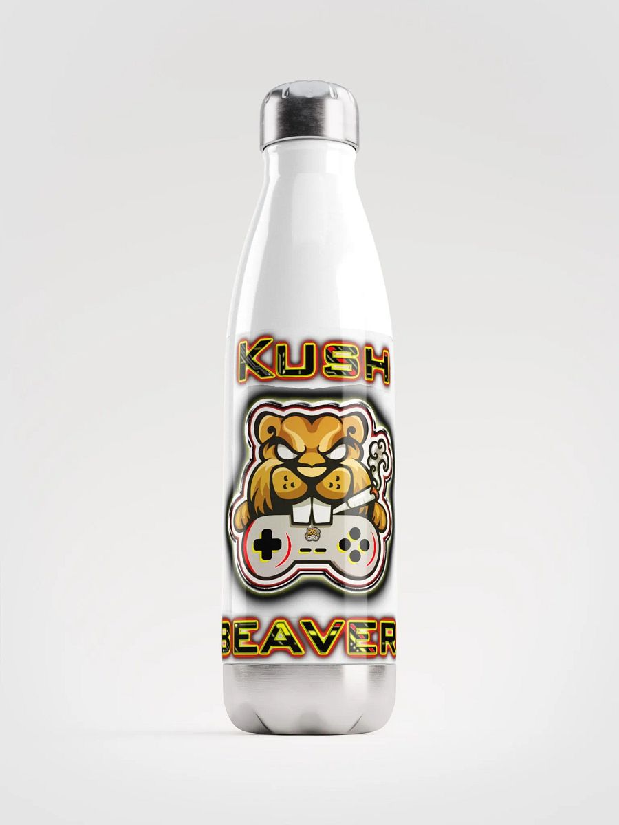 Kush Beaver Steel Water Bottle product image (1)