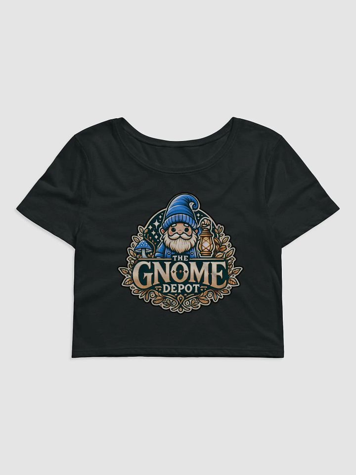 The Gnome Depot Bella+Canvas Women's Crop Tee product image (1)