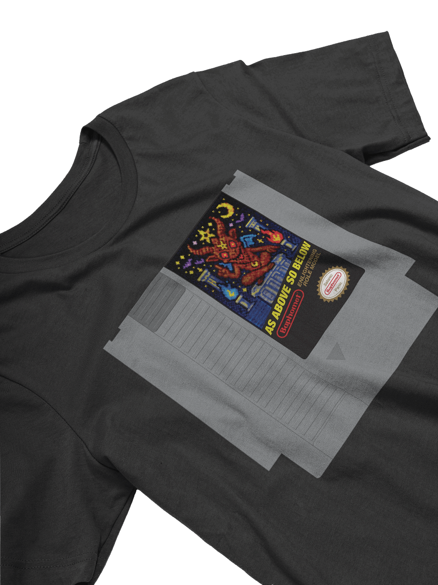 Baphomet: 8-Bit Boss Tee product image (27)