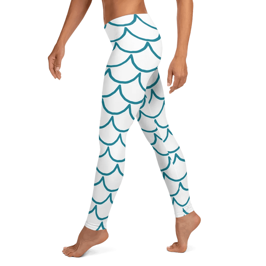 Mermaid Print Leggings – Magical, Stylish & Comfortably Chic product image (10)