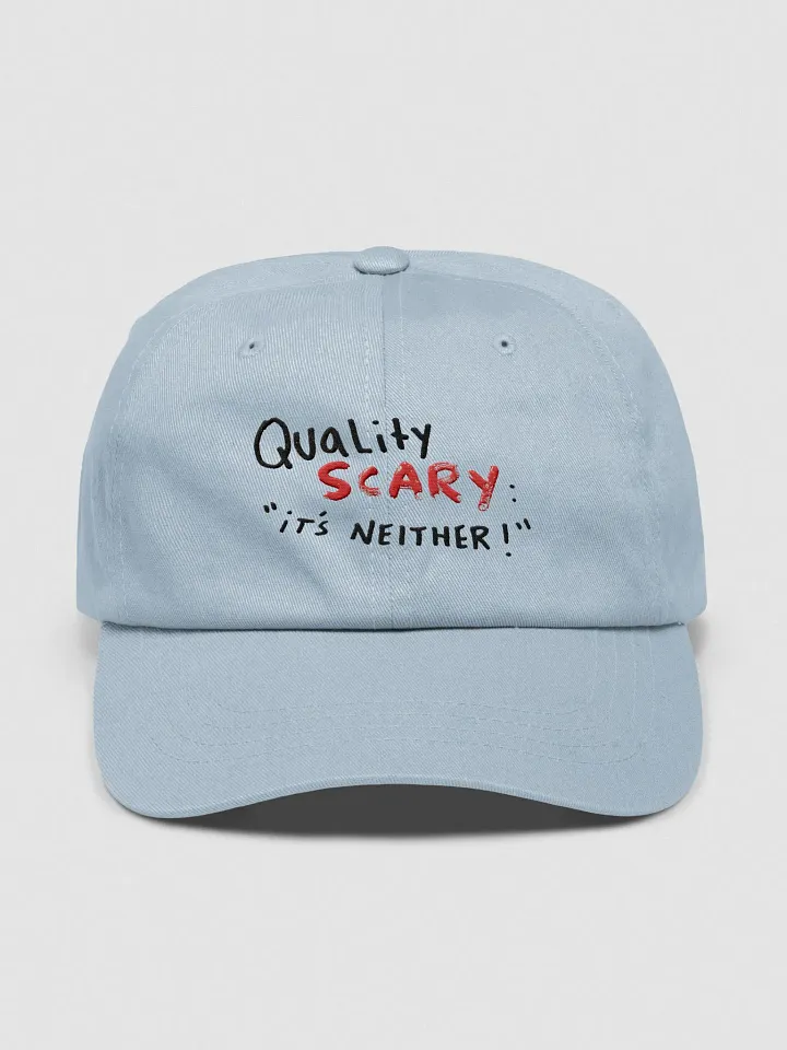 Quality Scary - It's Neither! Dad hat product image (3)