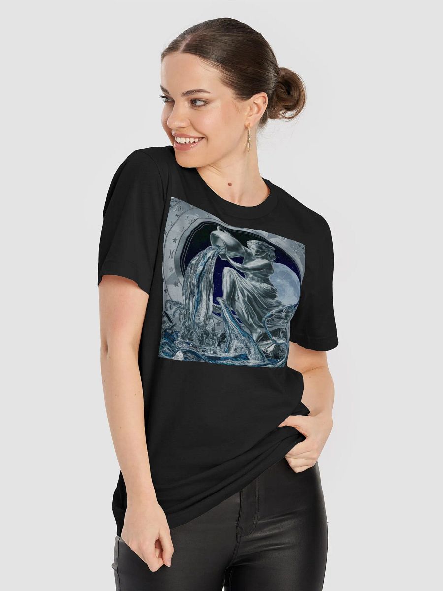 Exclusive Aquarius Zodiac T-Shirt - Unisex Celestial Water Bearer Design product image (9)