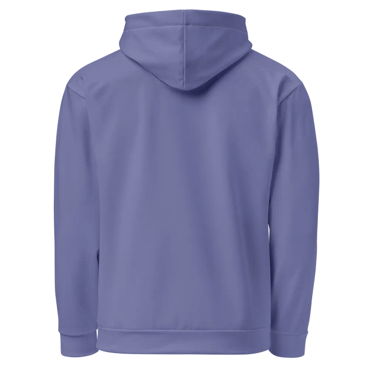 Plain Purple Soft Summer Unisex Recycled Polyester Heavyweight Premium Hoodie by Treasure Pie product image (2)