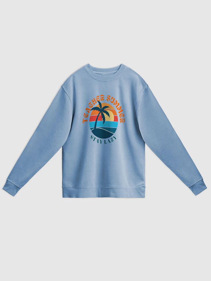 'Teacher Summer' Unisex Midweight Sweatshirt product image (1)