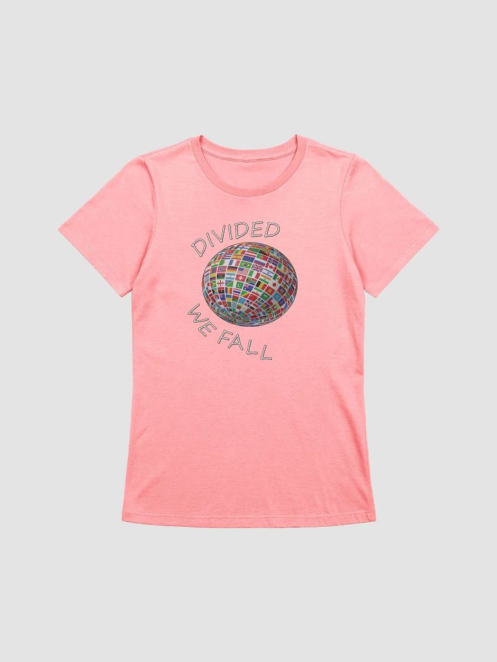 Divided We Fall - Nations - Globe - Bella+Canvas Women's Supersoft Relaxed-fit T-Shirt product image (2)