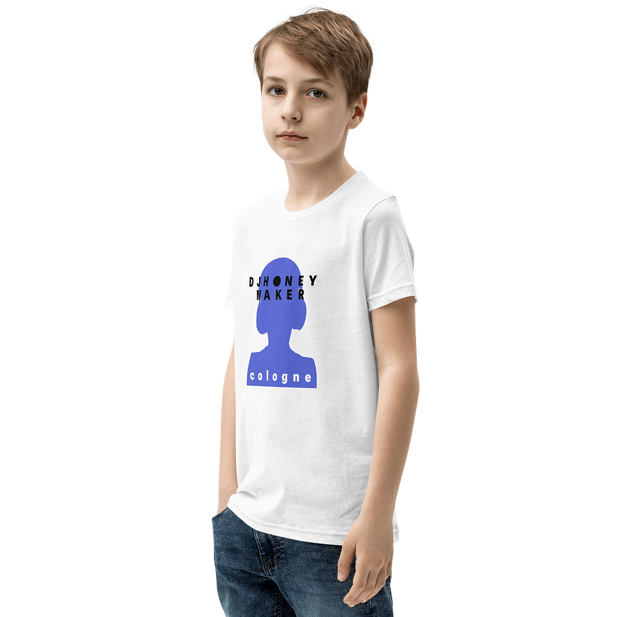 DJHoneyMaker Cologne Youth Short Sleeve T-Shirt product image (3)