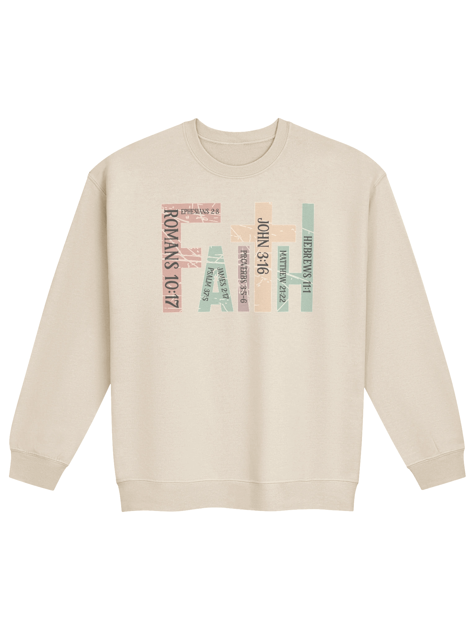 Faith Verse-Inspired Crewneck Sweatshirt product image (1)