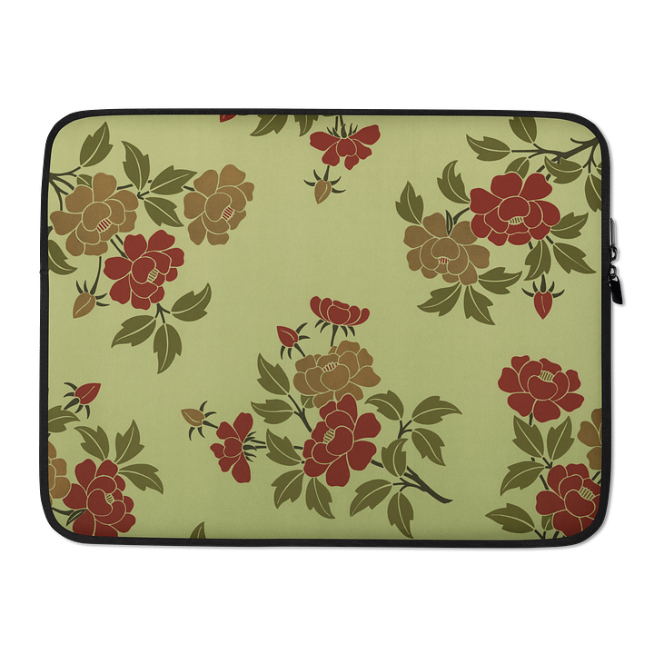 Japanese Floral. Laptop Sleeve product image (2)